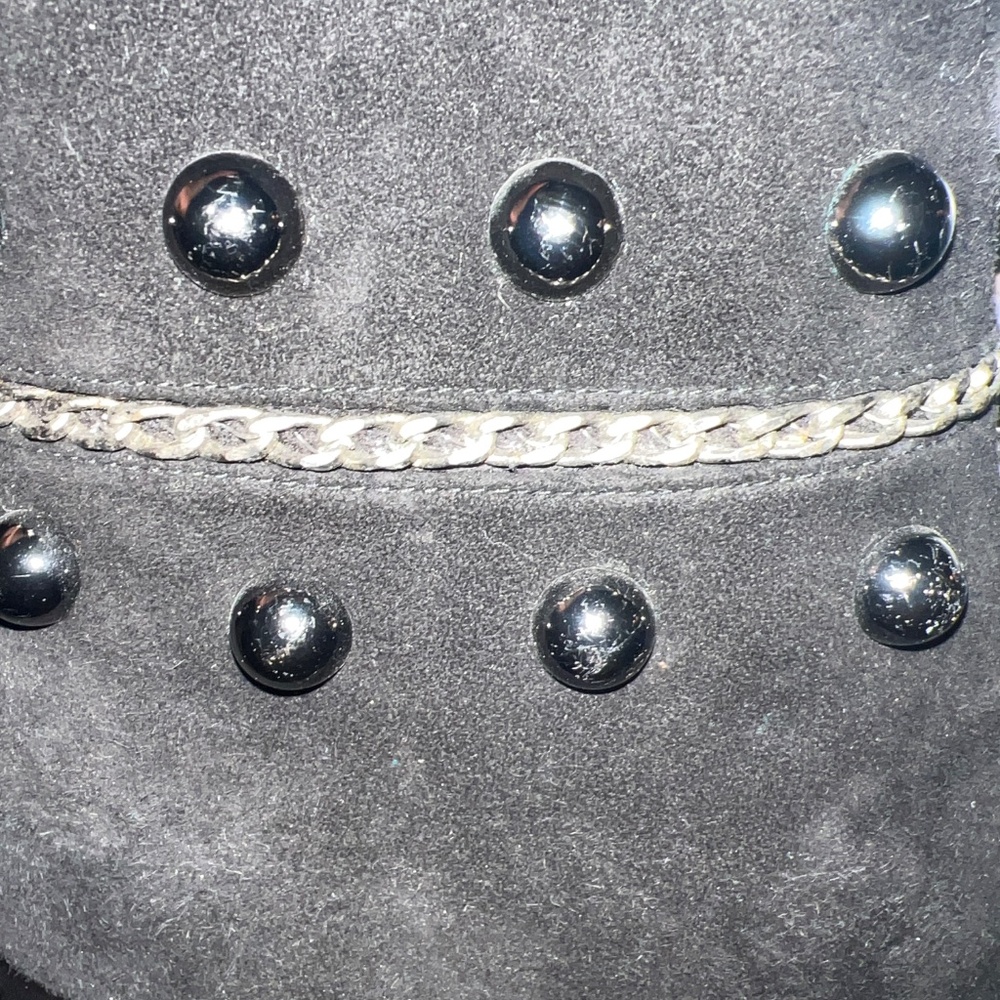 Stuart Weitzman studded knee-high boots size 8 1/2 - Picture 5 of 6